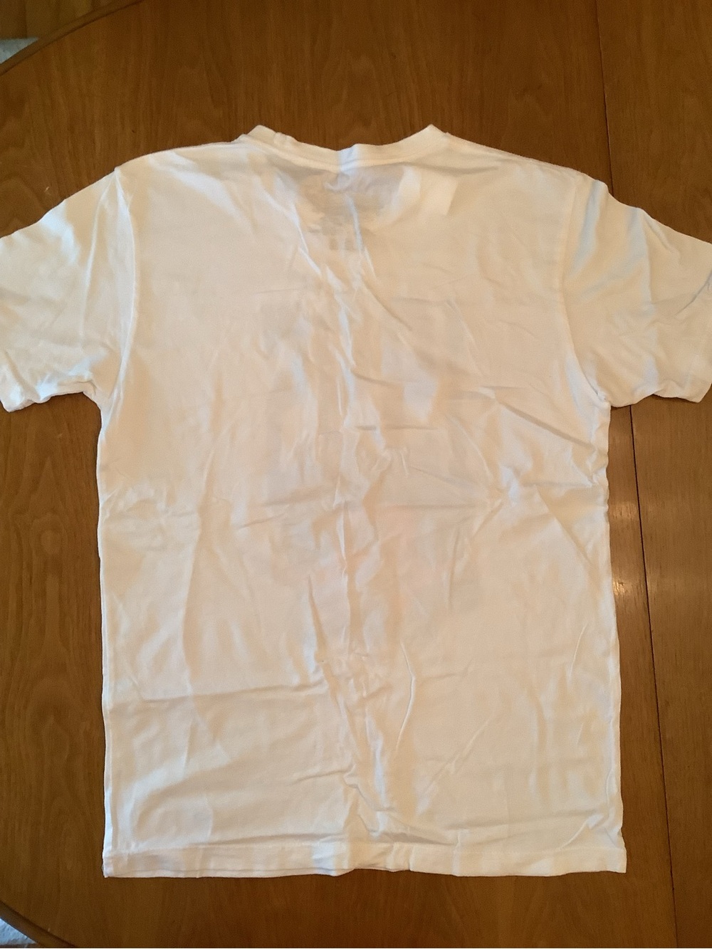 Classic Men's White Crew Neck T-Shirt